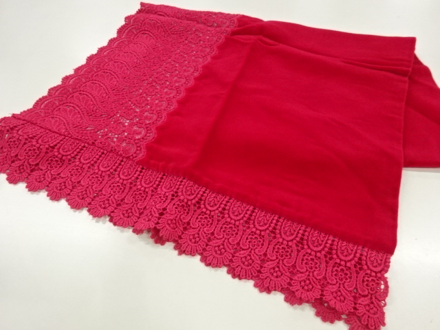 JAPANESE SHAWL / VELVET / LACE / FLOWER